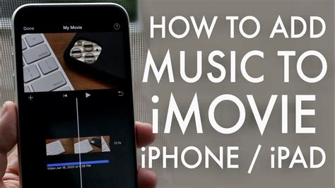 how to add music to imovie on iphone and why do we need to synchronize our devices?