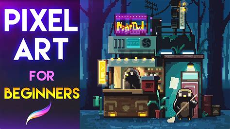 how to do pixel art in procreate and why you should practice your storytelling skills