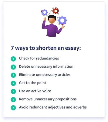 how to shorten an essay and enhance your writing skills through concise language